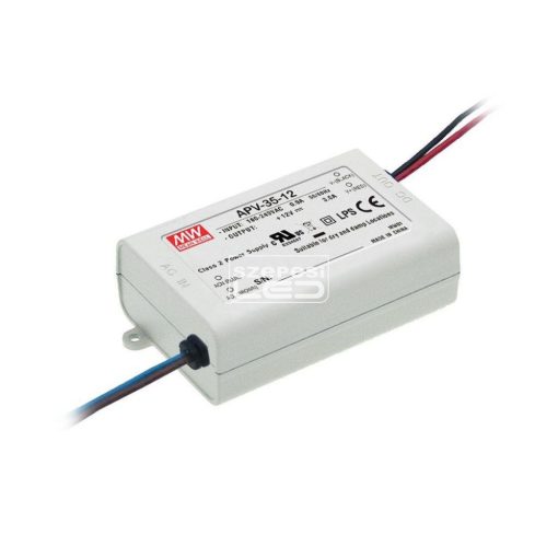 MEAN WELL APV-35-12 LED tápegység 36W 12V 