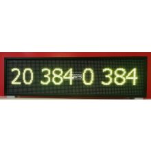 Fényújság 128cm x 16cm 7 színű LED reklámtábla fényreklám + WiFi vezérlőkártya beépítve