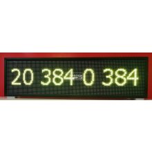 Fényújság 128cm x 48cm 7 színű LED reklámtábla fényreklám + WiFi vezérlőkártya beépítve
