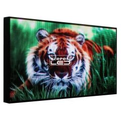   LEDfal 160cm x 96cm P8 SMD LED színes kültéri videófal - ajándék WiFivel