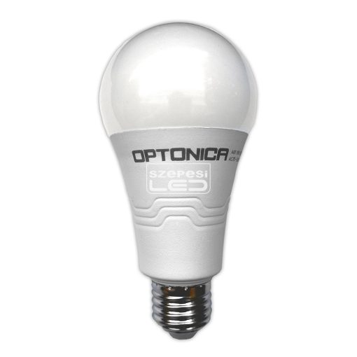 LED izzó, körte, égő, E27 foglalat, 19 Watt, nappali fehér Optonica