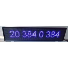 Fényújság 192cm x 32cm 7 színű LED reklámtábla fényreklám + WiFi vezérlőkártya beépítve