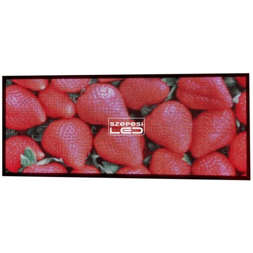 LEDfal 192cm x 64cm P5 SMD LED színes kültéri videófal - WiFi vezérlő
