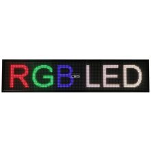 Fényújság 192cm x 64cm 7 színű LED reklámtábla fényreklám + WiFi vezérlőkártya beépítve