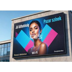   LEDfal 224cm x 160cm P5 SMD LED színes kültéri videófal - ajándék WiFivel
