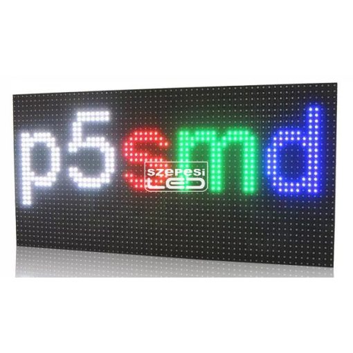 LEDfal 256cm x 80cm P5 SMD LED színes kültéri videófal - WiFi vezérlő