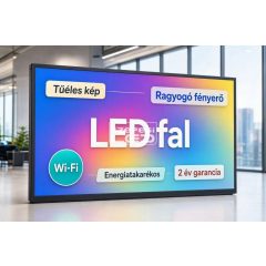   Beltéri P3 LED fal 256cm x 192cm - eredeti LAMPRO LED modulokból építve,  Wi - Fi vezérléssel