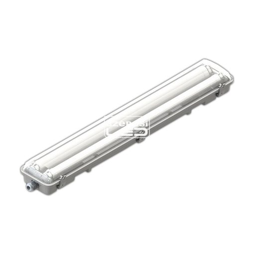 Armatúra T8 2x9W/655x85mm/hideg fehér