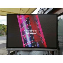 Kültéri P2.5 LED fal 192cm x 128cm - eredeti LAMPRO LED modulokból építve,  Wi - Fi vezérléssel