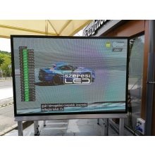 Kültéri P2.5 LED fal 192cm x 128cm - eredeti LAMPRO LED modulokból építve,  Wi - Fi vezérléssel
