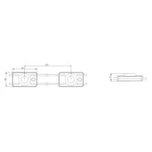 LED modul 1W IP67 Xline X-1 világító reklámtábla, világító betű LED háttérvilágítás
