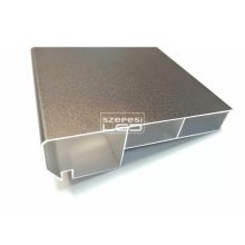  LED kijelző gyári alumínium keret métere - egyoldalas - erősített