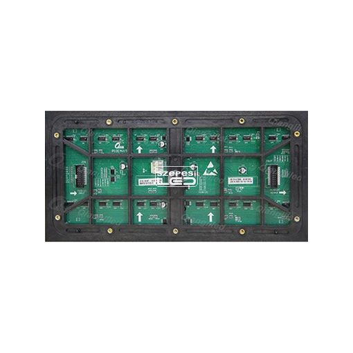 Fényújság 96cm x 16cm Piros LED reklámtábla fényreklám + WiFi vezérlőkártya beépítve