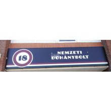 Nemzeti Dohánybolt világító tábla 150 cm x 50 cm