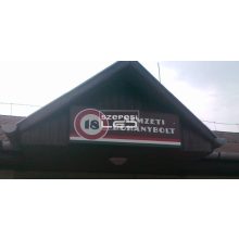 Nemzeti Dohánybolt világító tábla 150 cm x 50 cm