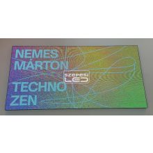 Beltéri P4 LED fal 320cm x 160cm - eredeti Qiangli LED modulokból építve,  Wi - Fi vezérléssel