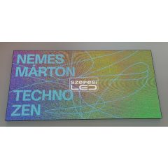   Beltéri P4 LED fal 320cm x 160cm - eredeti Qiangli LED modulokból építve,  Wi - Fi vezérléssel