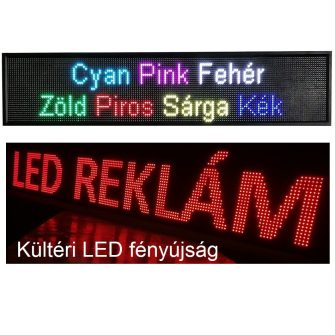 LED fényújság