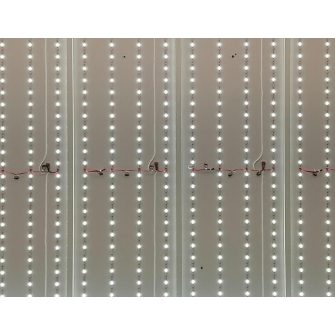 LED lencse alumínium alapon – beltéri LED reklámtábla háttérvilágítás