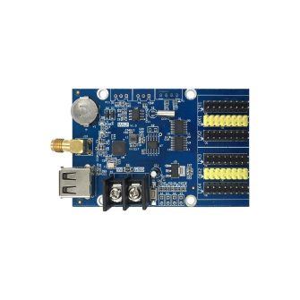 HD-E62 LED fényújság - fényreklám vezérlő kártya - LAN - egy szín vezérlés - aszinkron